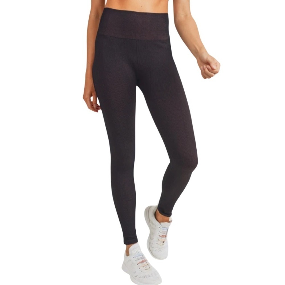 Mono B Dry Brush Seamless Highwaist Leggings - M
